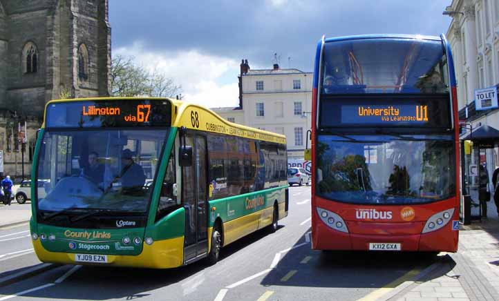 Stagecoach Midlands Optare Versa County Links & Unilink ADL Enviro400